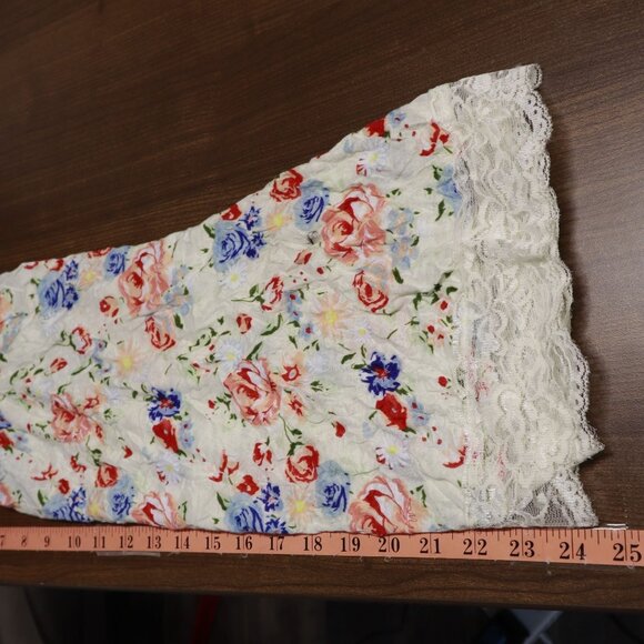 Wet Seal Lace Camisole Women L White Romantic Y2K Babydoll Garden Party Feminine - Picture 10 of 13